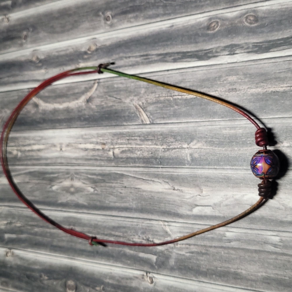 Handmade Colour Changing Mood Bead Necklace
